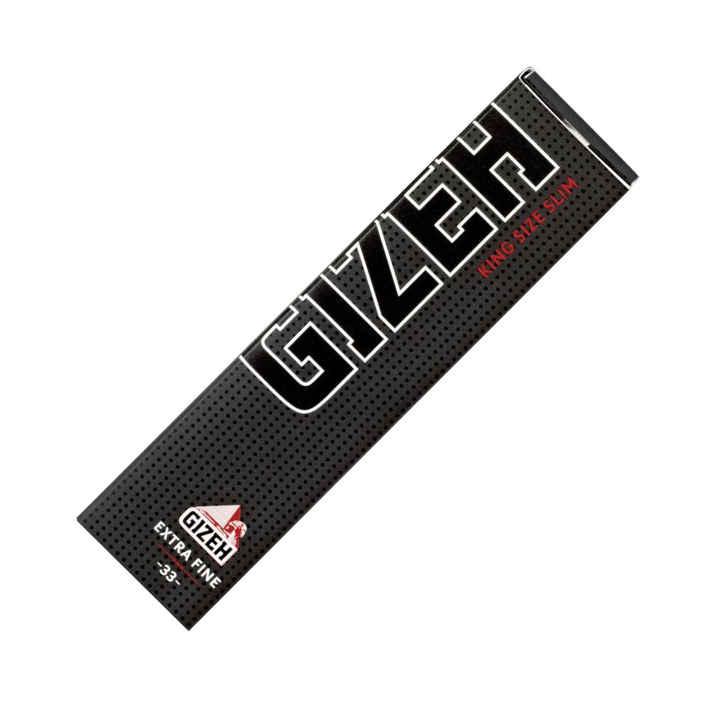GIZEH_Slim_King_Size_Long_Papers_Schwarz_ohne_Tips